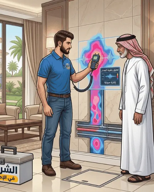 جهاز فحص تسريب المياه أبوظبي